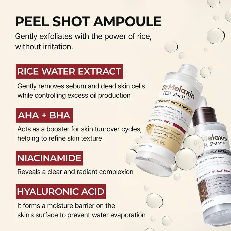 Dr.Melaxin Rice Ampoule ingredients